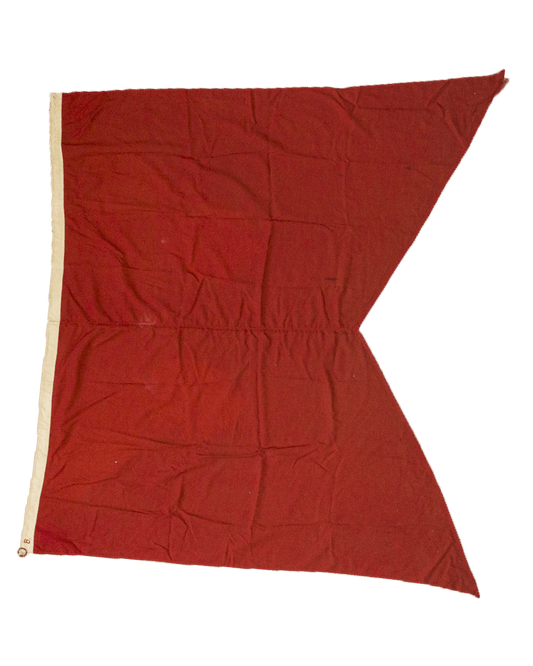 LARGE RED SWALLOWTAIL FLAG