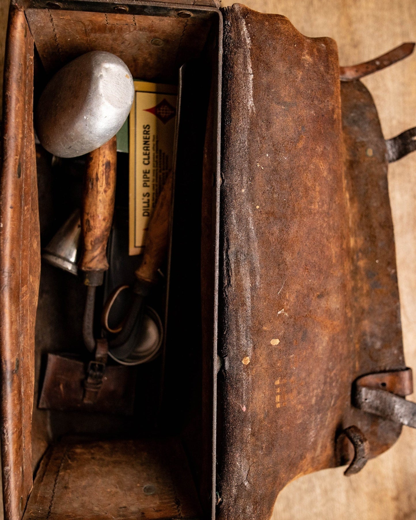 Leather tool bag
