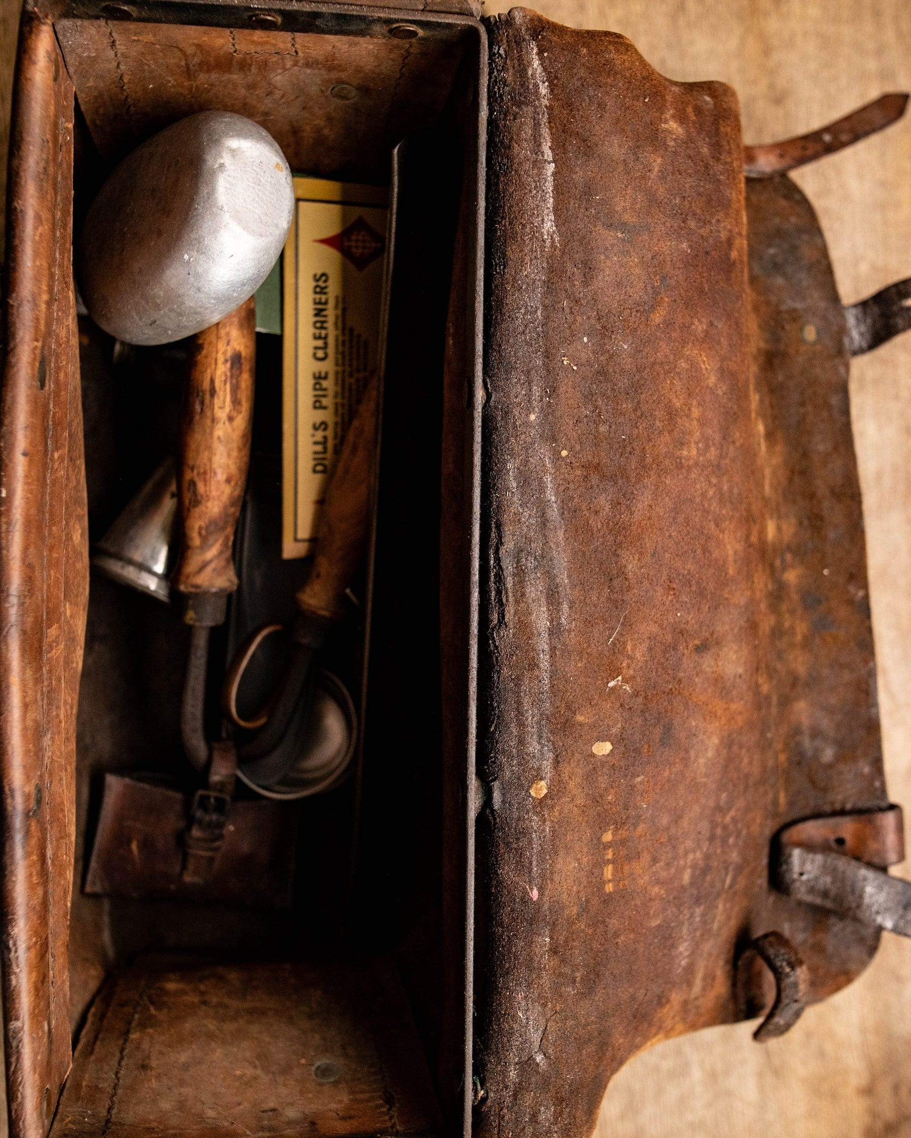 Leather tool bag