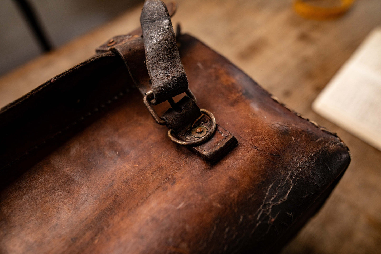 Leather tool bag