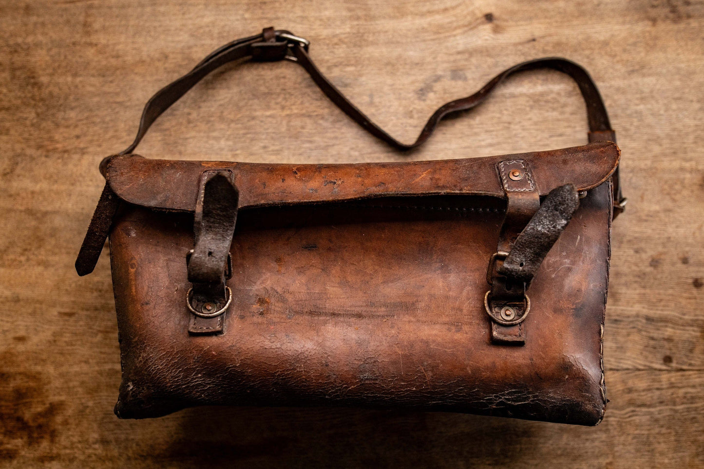 Leather tool bag