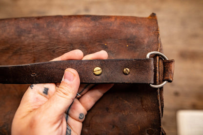 Leather tool bag
