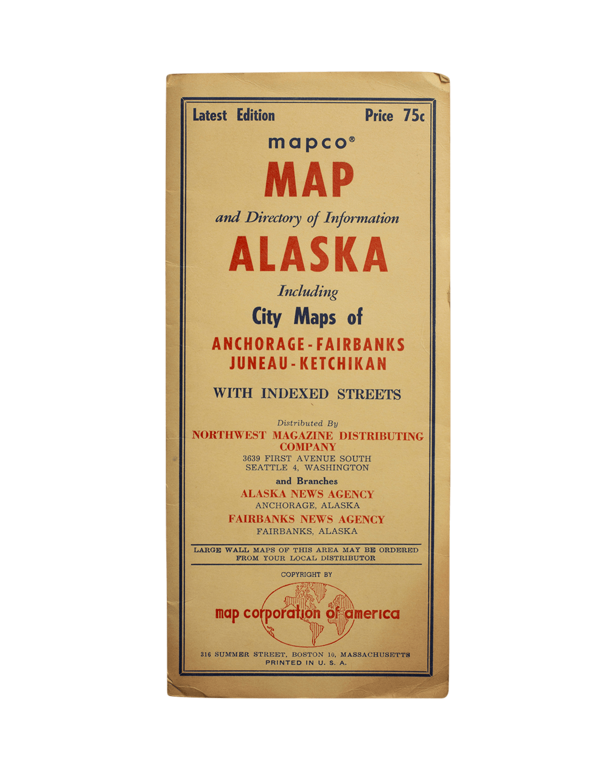 MapCo Map + Directory of Alaska