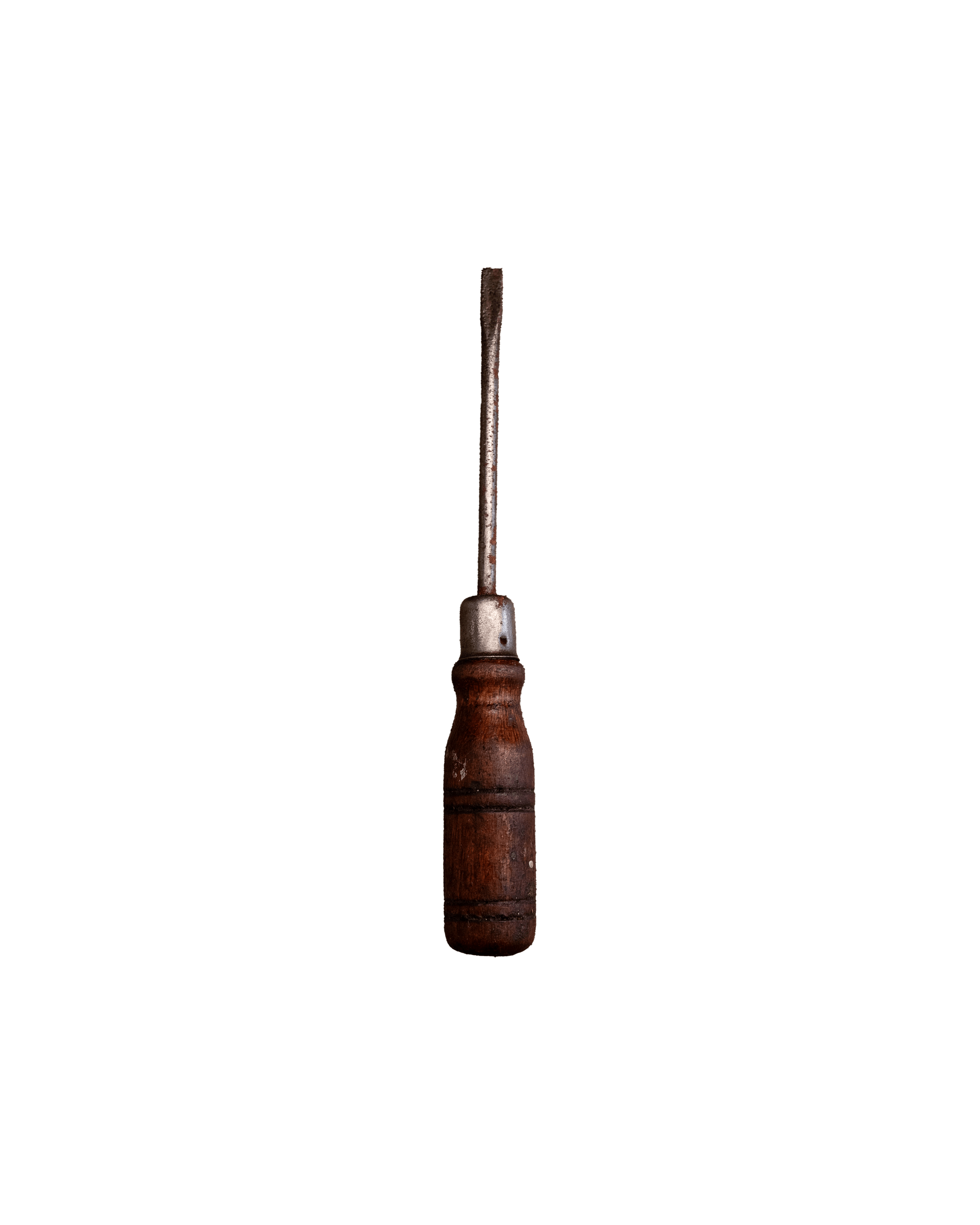 Mini flathead wood screwdriver