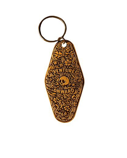 Mr Skelly Brass Key tag