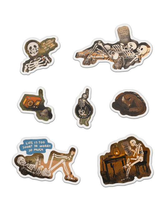Mr. Skelly Sticker Pack!