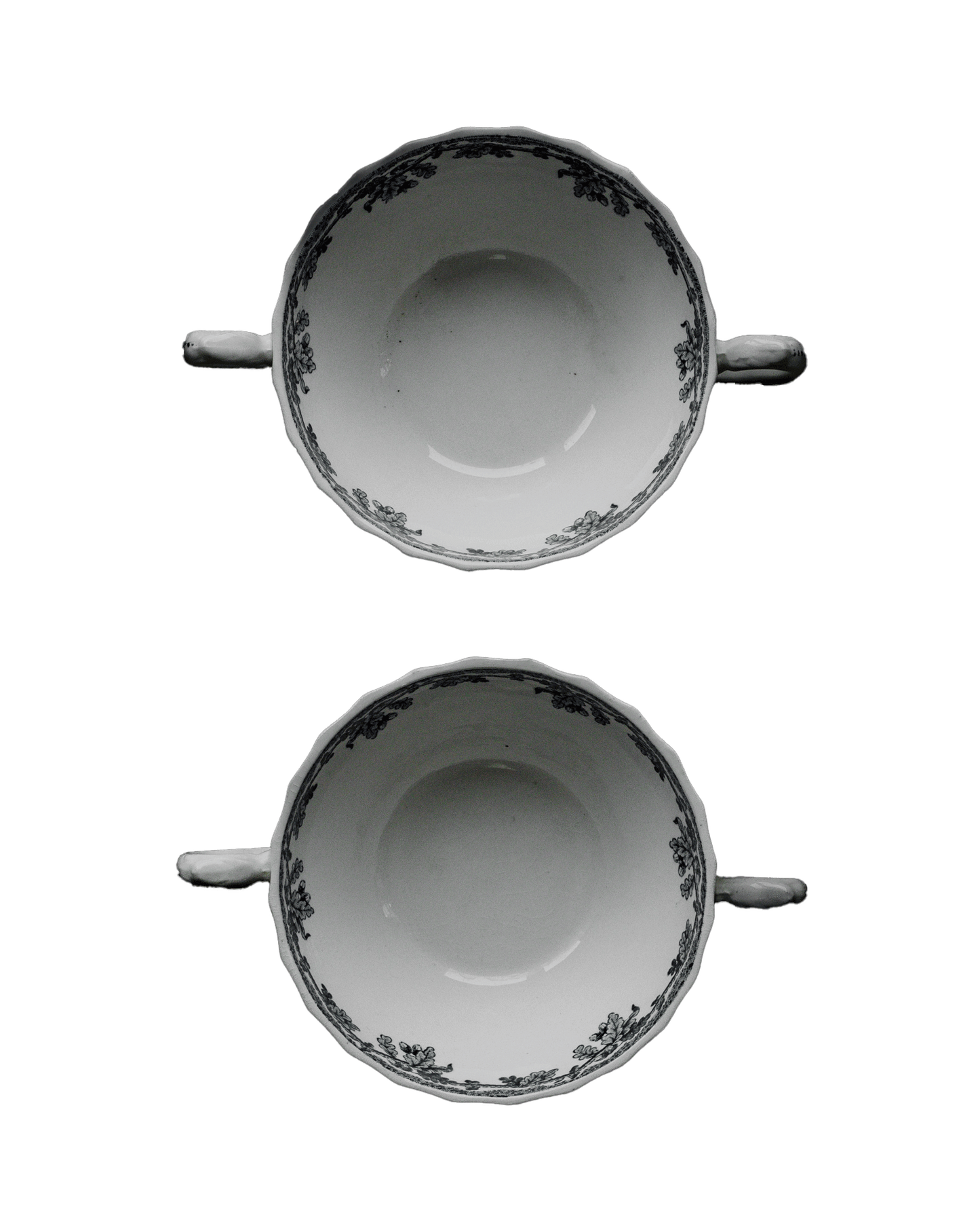 Myotts Staffordshire ware set of teacups
