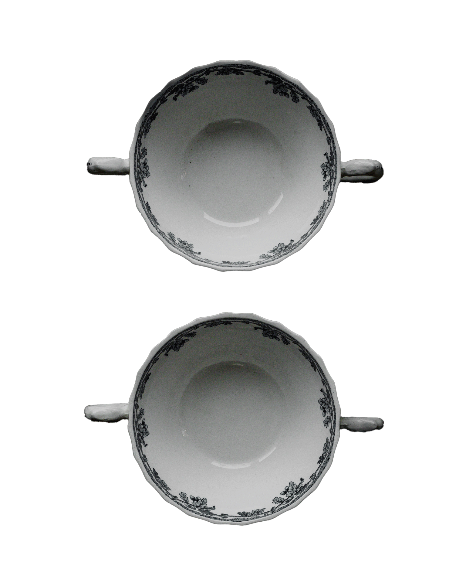 Myotts Staffordshire ware set of teacups