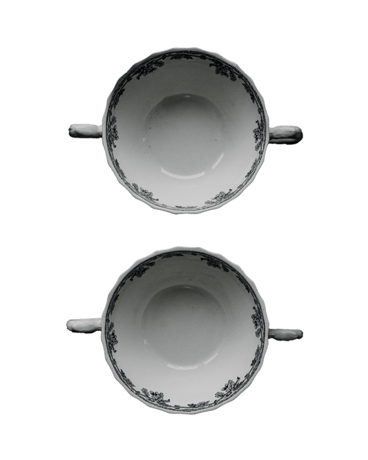 Myotts Staffordshire ware set of teacups