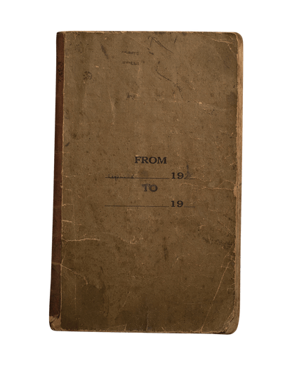 Old Ledger 1920s