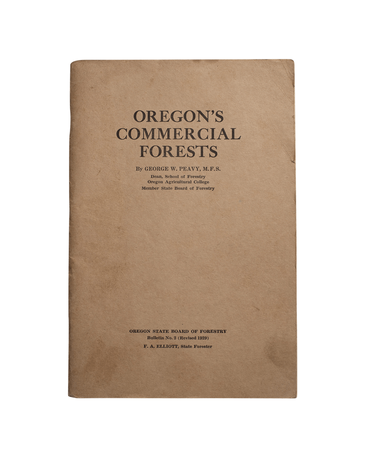 Oregon's Commercial Forests Manual