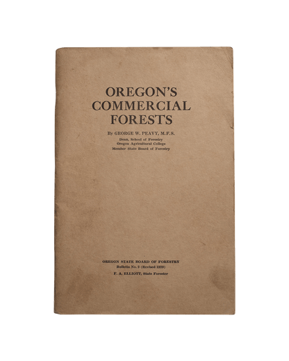 Oregon's Commercial Forests Manual