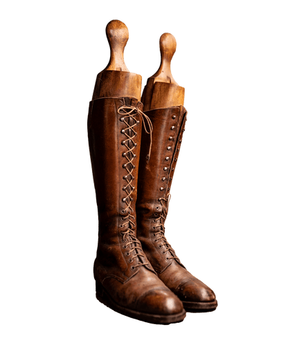 physical Beautiful early riding boots