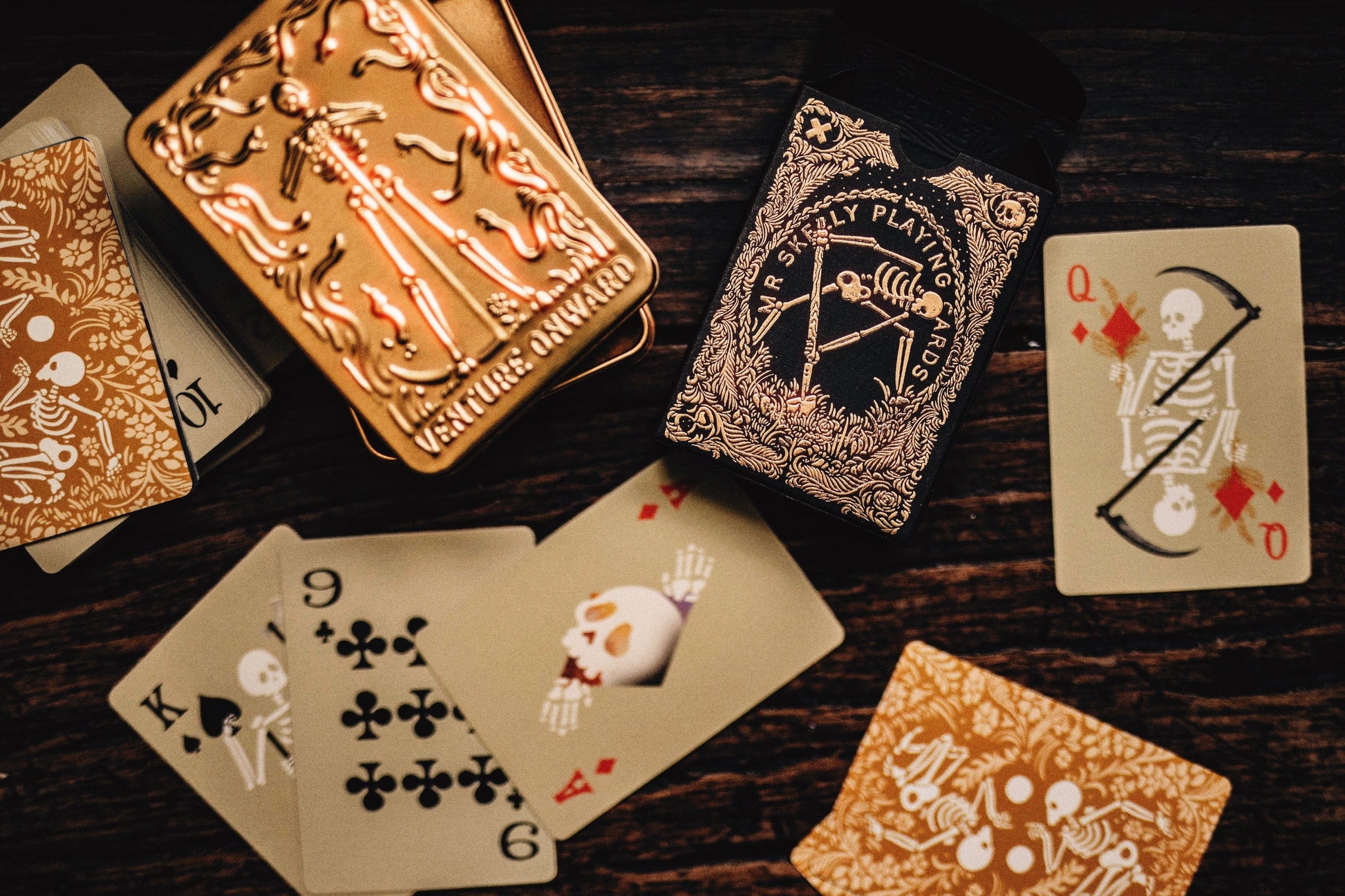 physical MR SKELLY PLAYING CARDS
