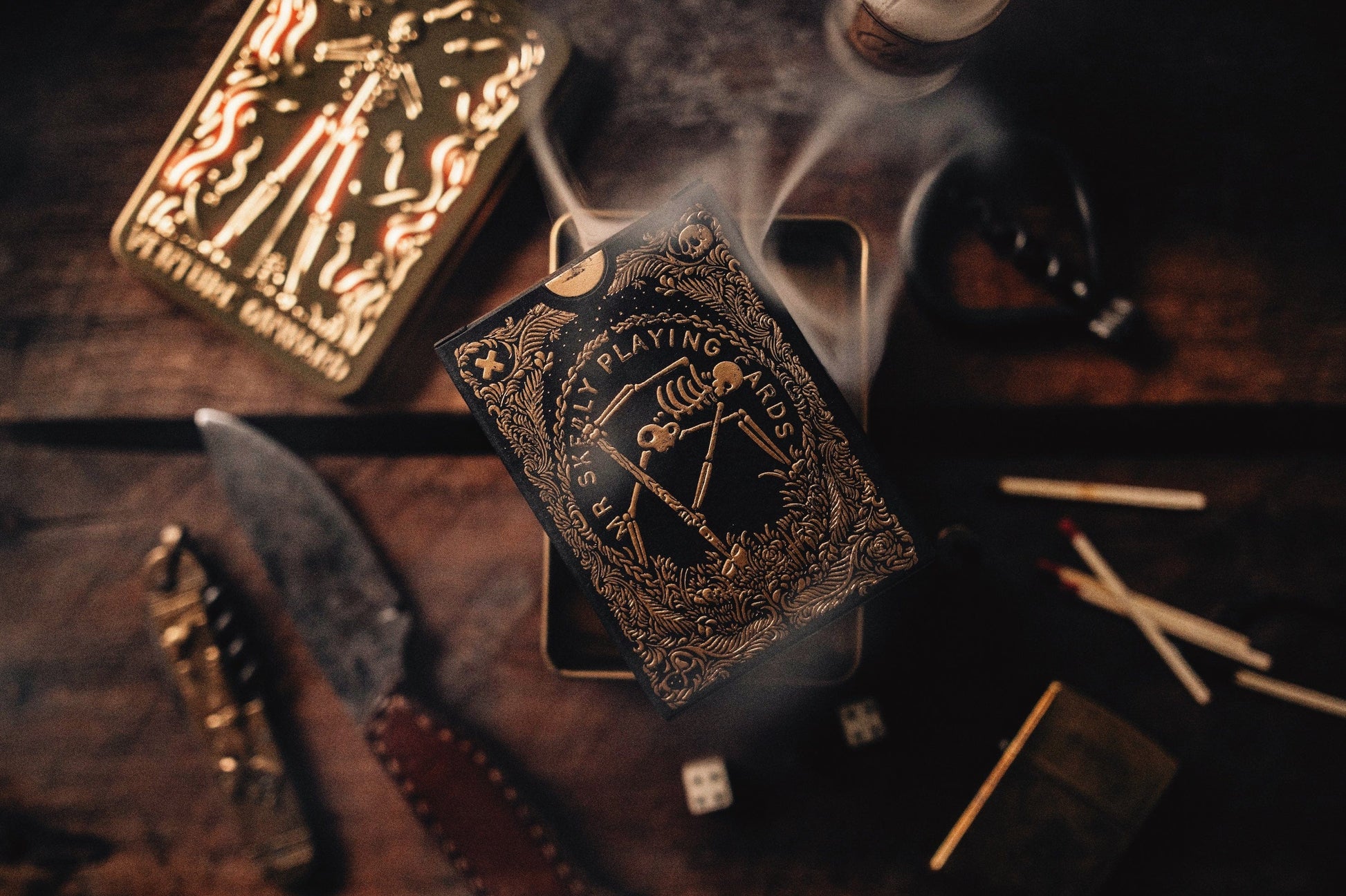 physical MR SKELLY PLAYING CARDS