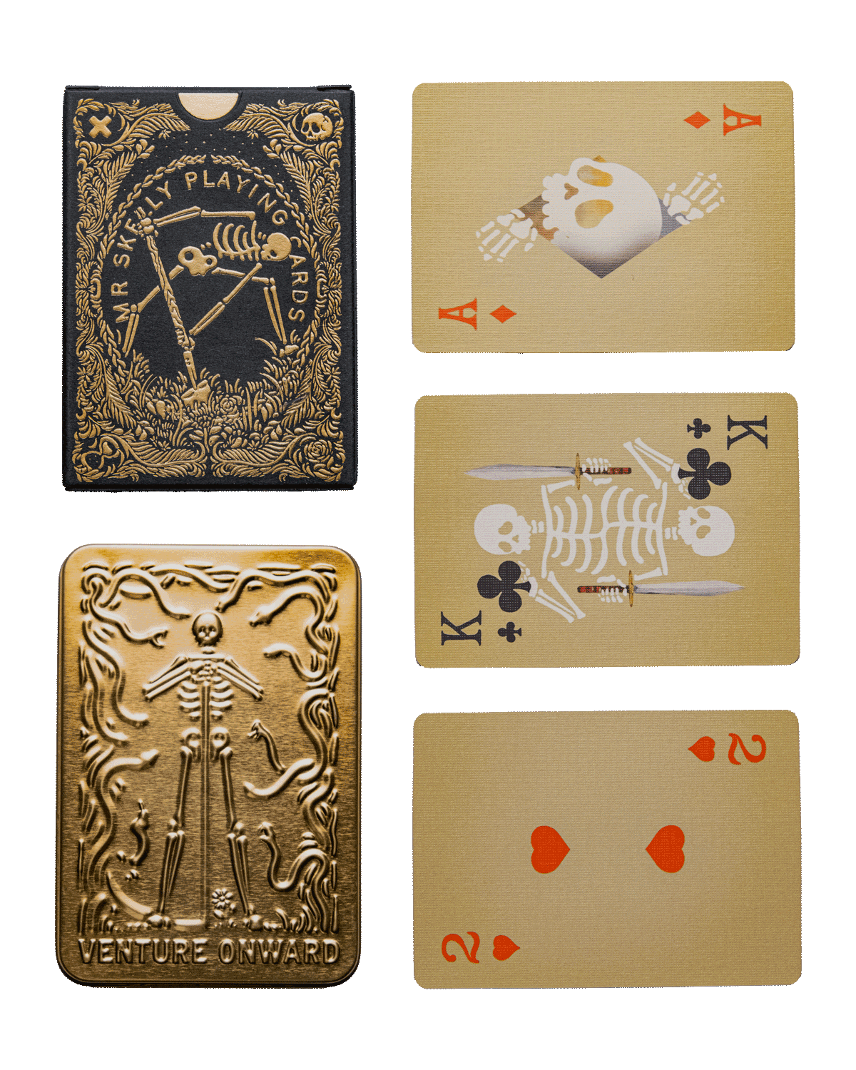 physical MR SKELLY PLAYING CARDS