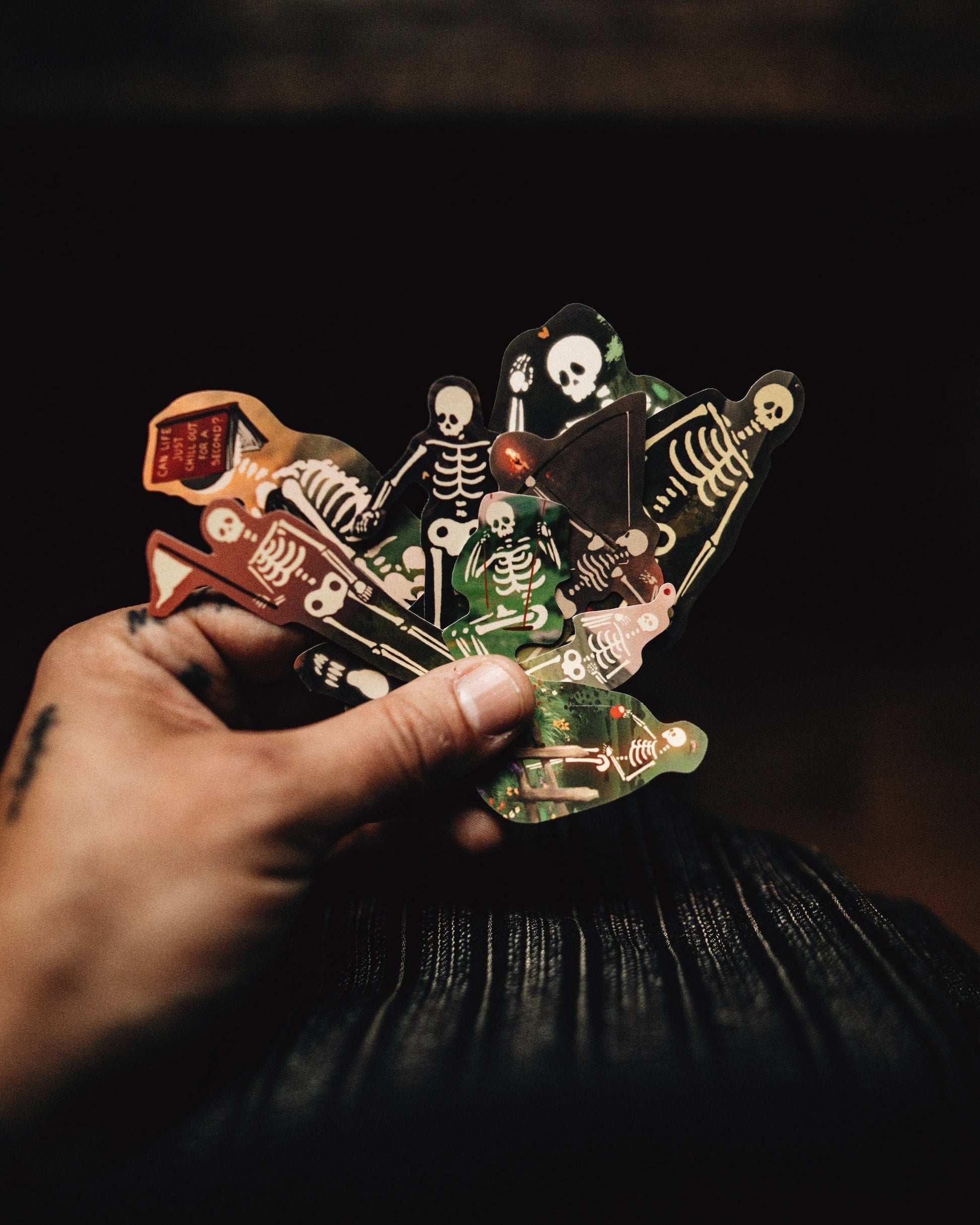 physical MR SKELLY STICKER PACK!