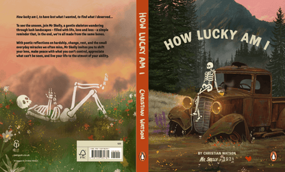 physical PRE ORDER - How lucky am I - Mr Skelly Book