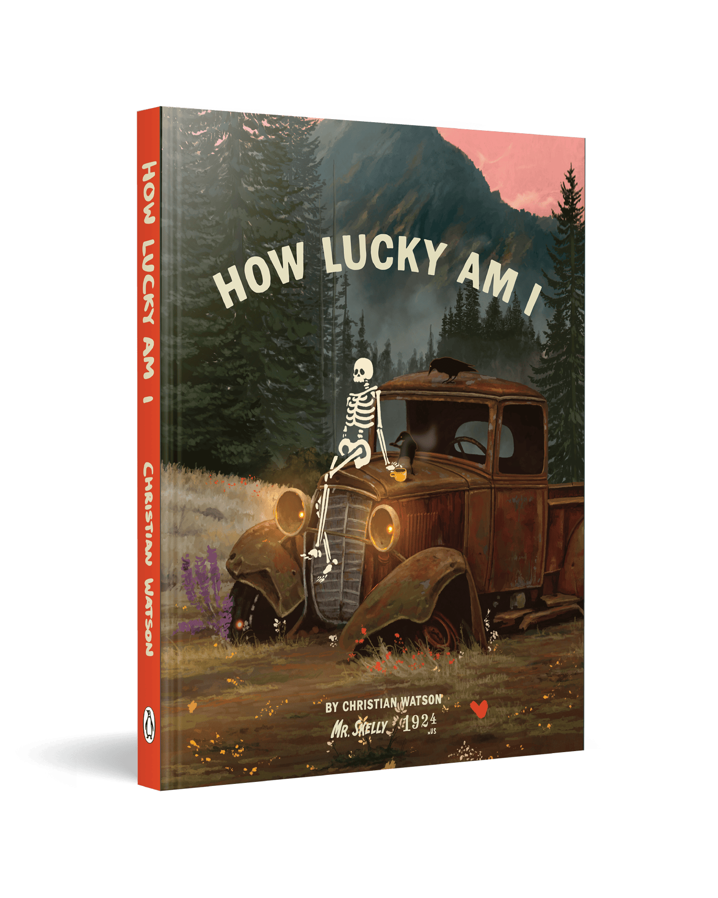 physical PRE ORDER - How lucky am I - Mr Skelly Book