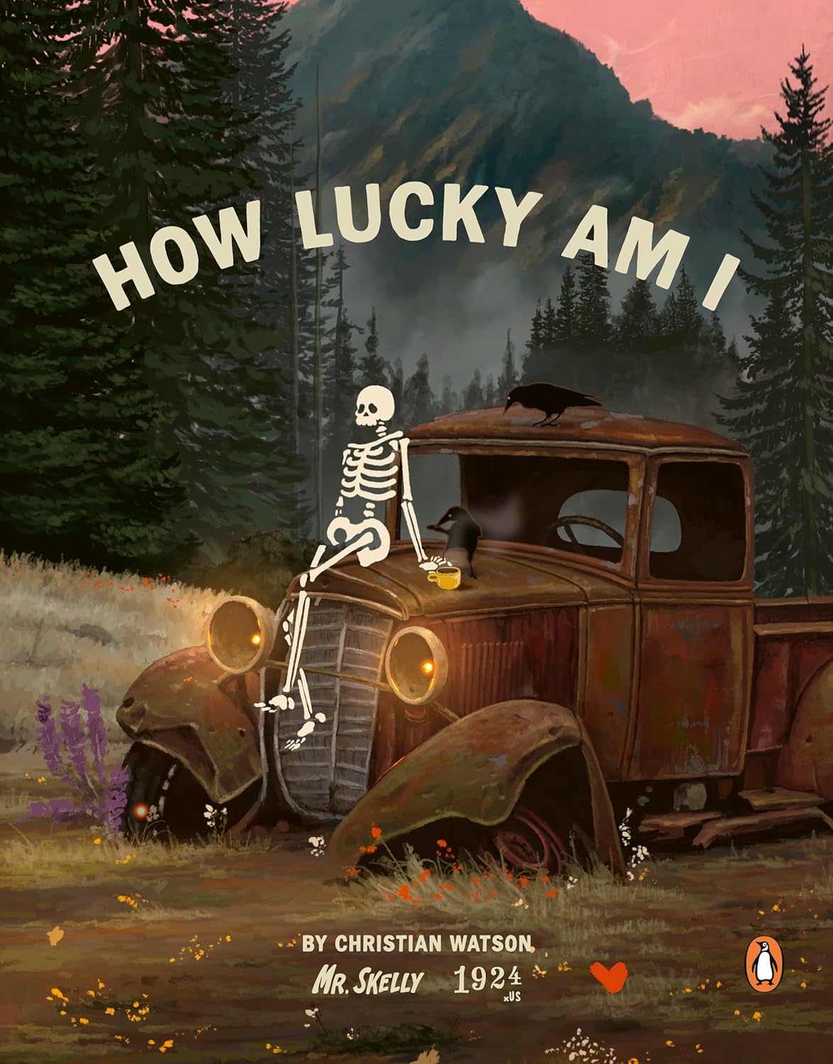 physical PRE ORDER - How lucky am I - Mr Skelly Book