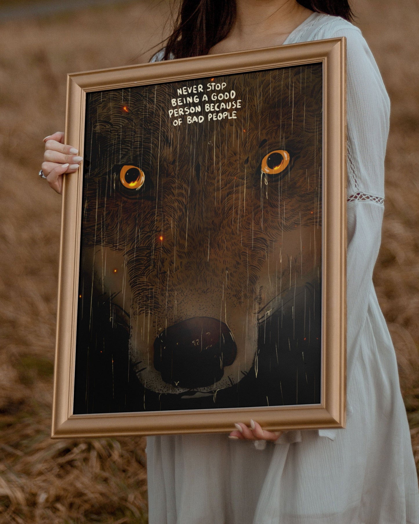 Print - Never Stop Being a Good Person