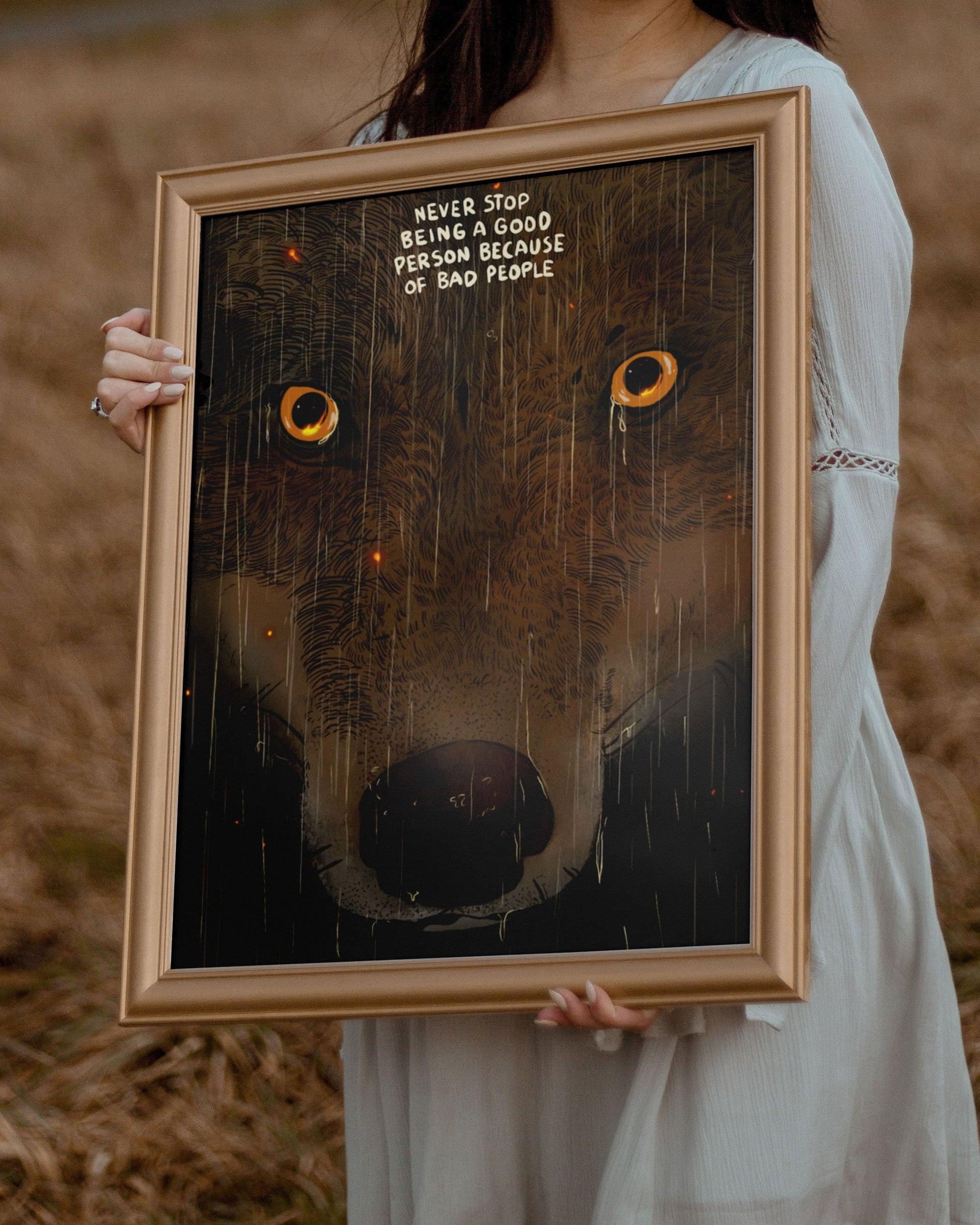 Print - Never Stop Being a Good Person