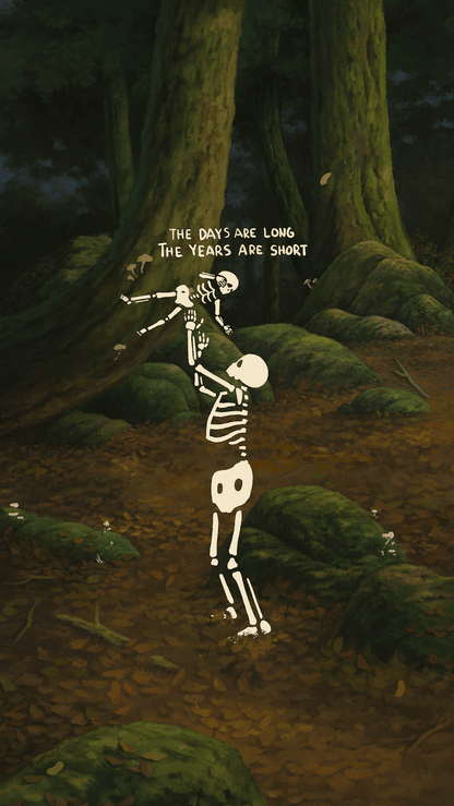 Print - The Days Are Long