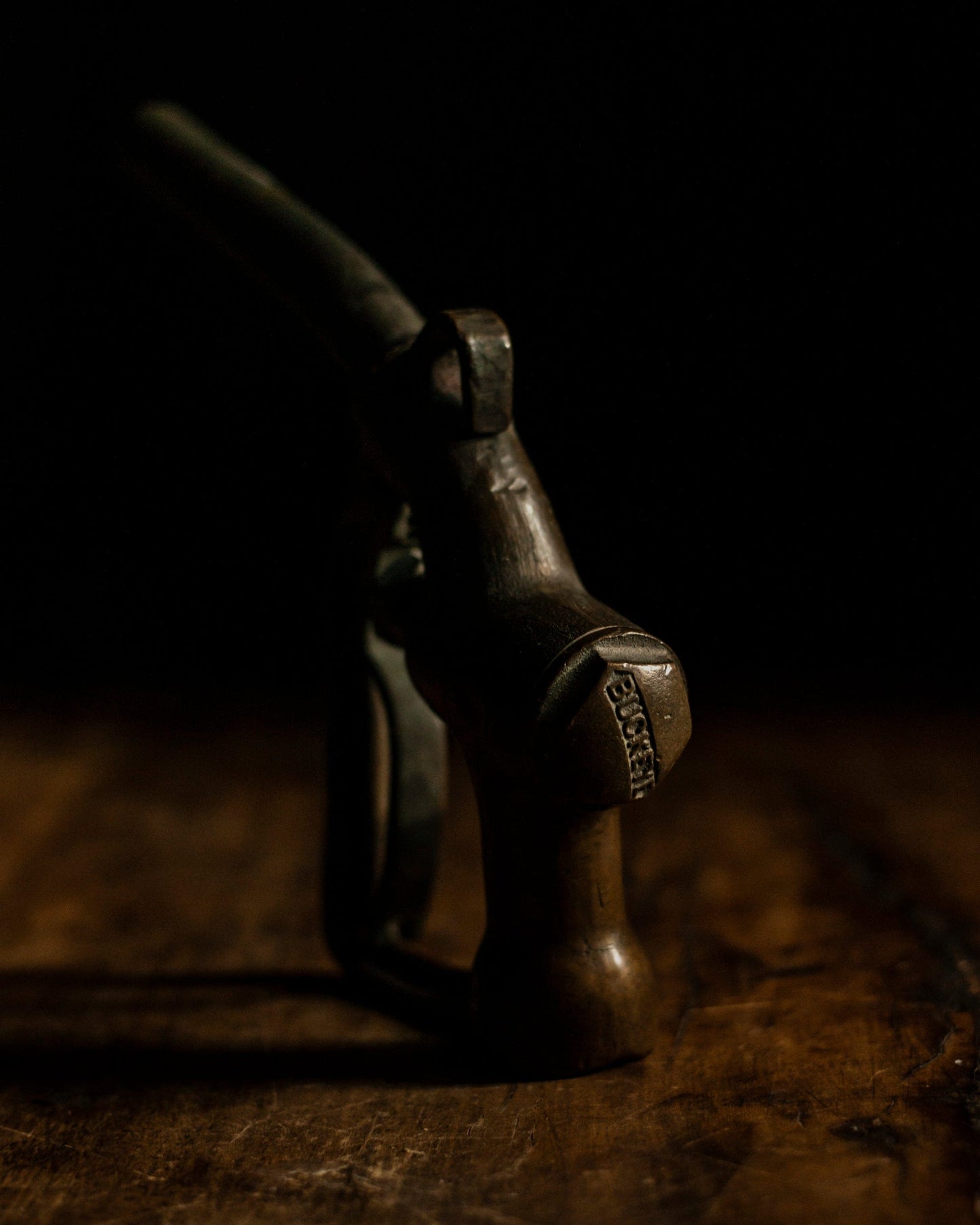 Rare 1940s Buckeye Solid Brass Fuel Pump