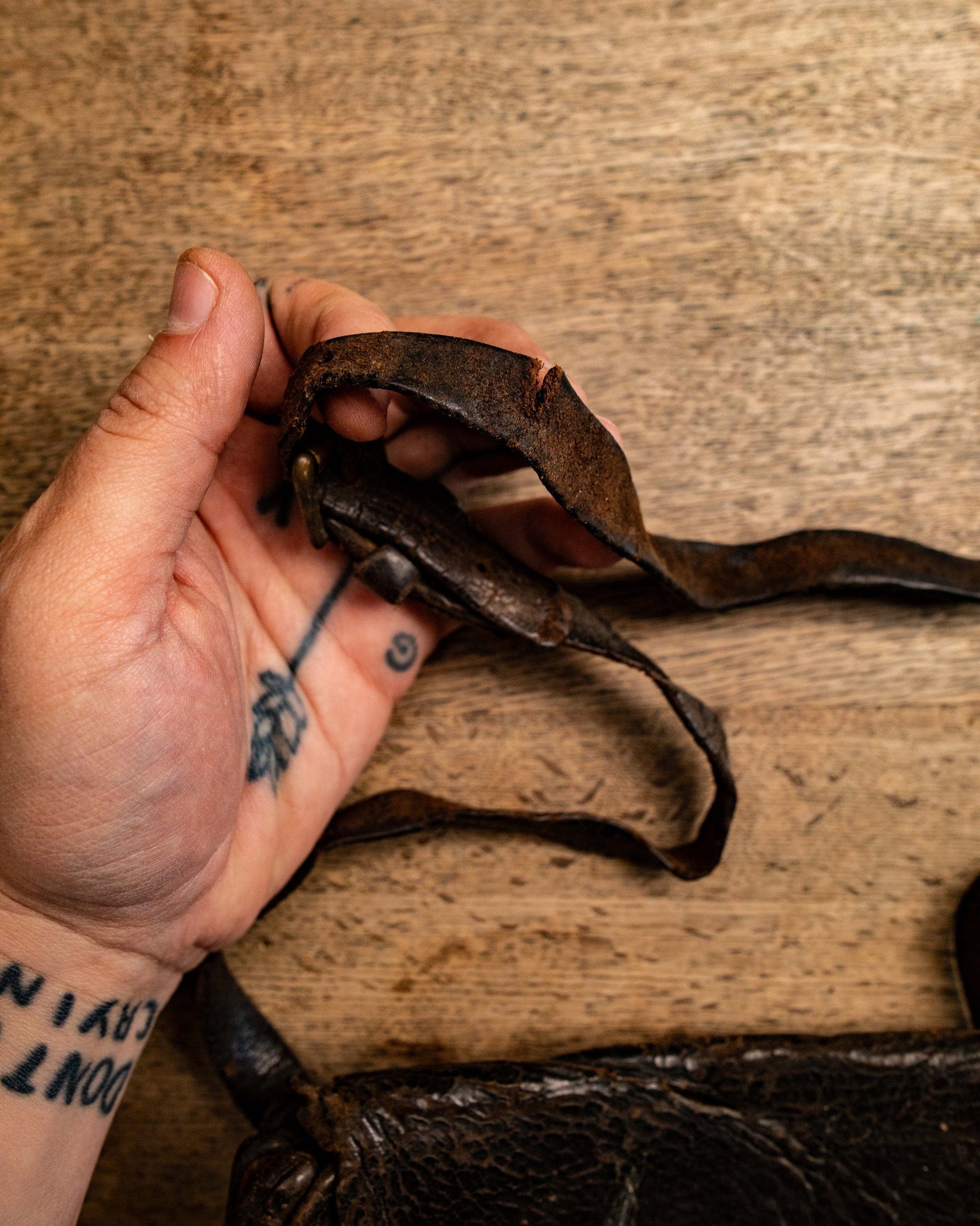 Rare wonderful leather satchel