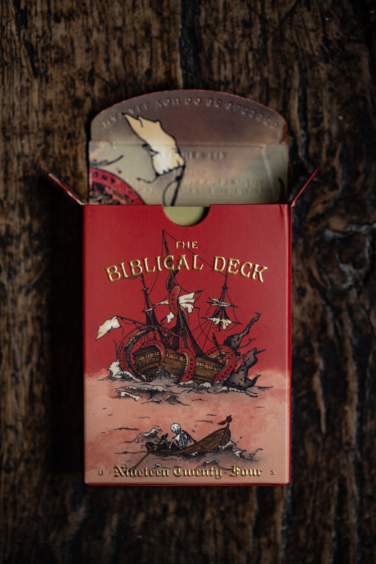 Red Bible Playing Cards