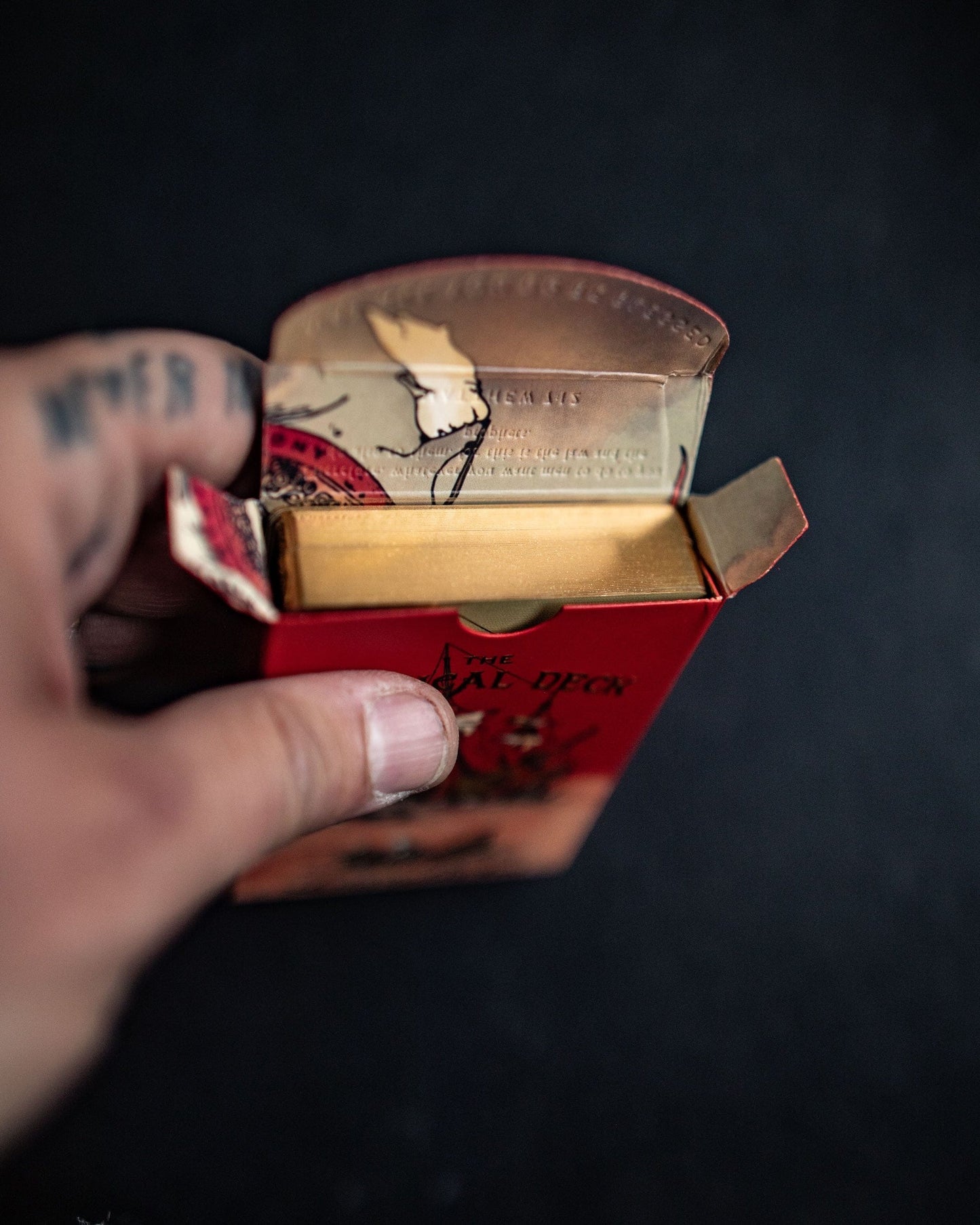 Red Bible Playing Cards