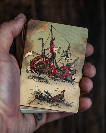 Red Bible Playing Cards