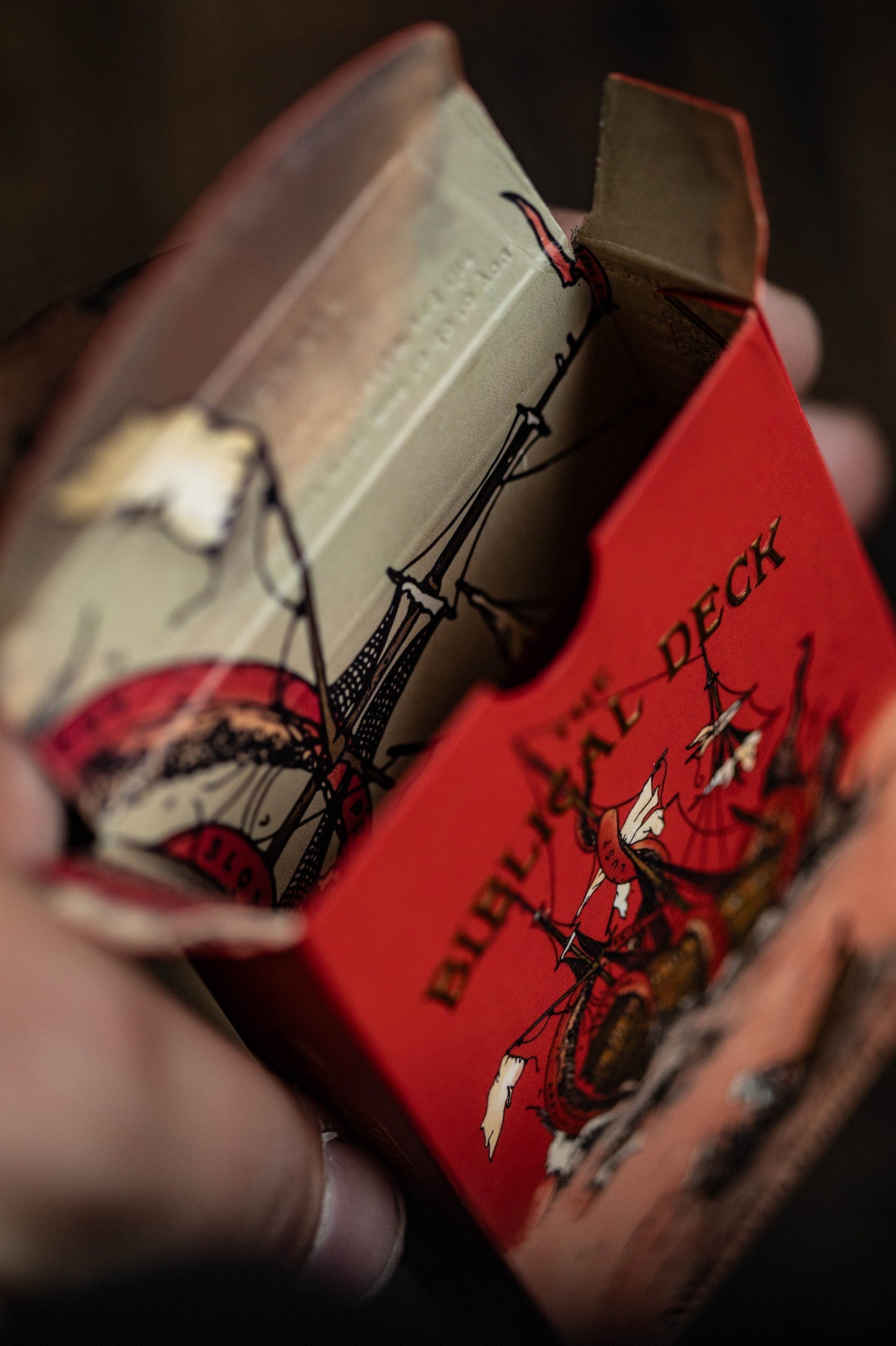 Red Bible Playing Cards