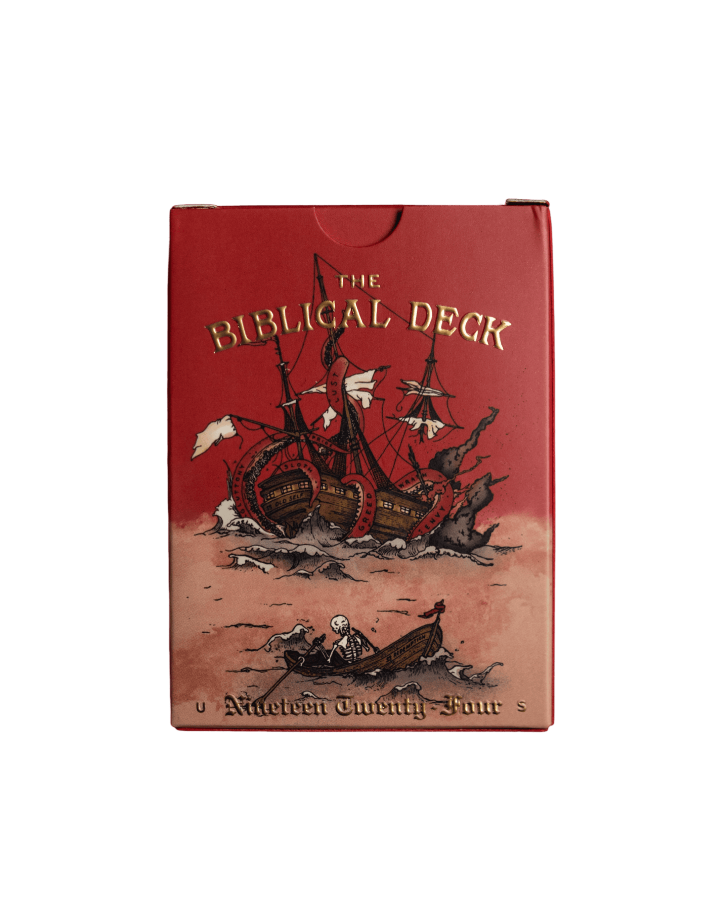 Red Bible Playing Cards