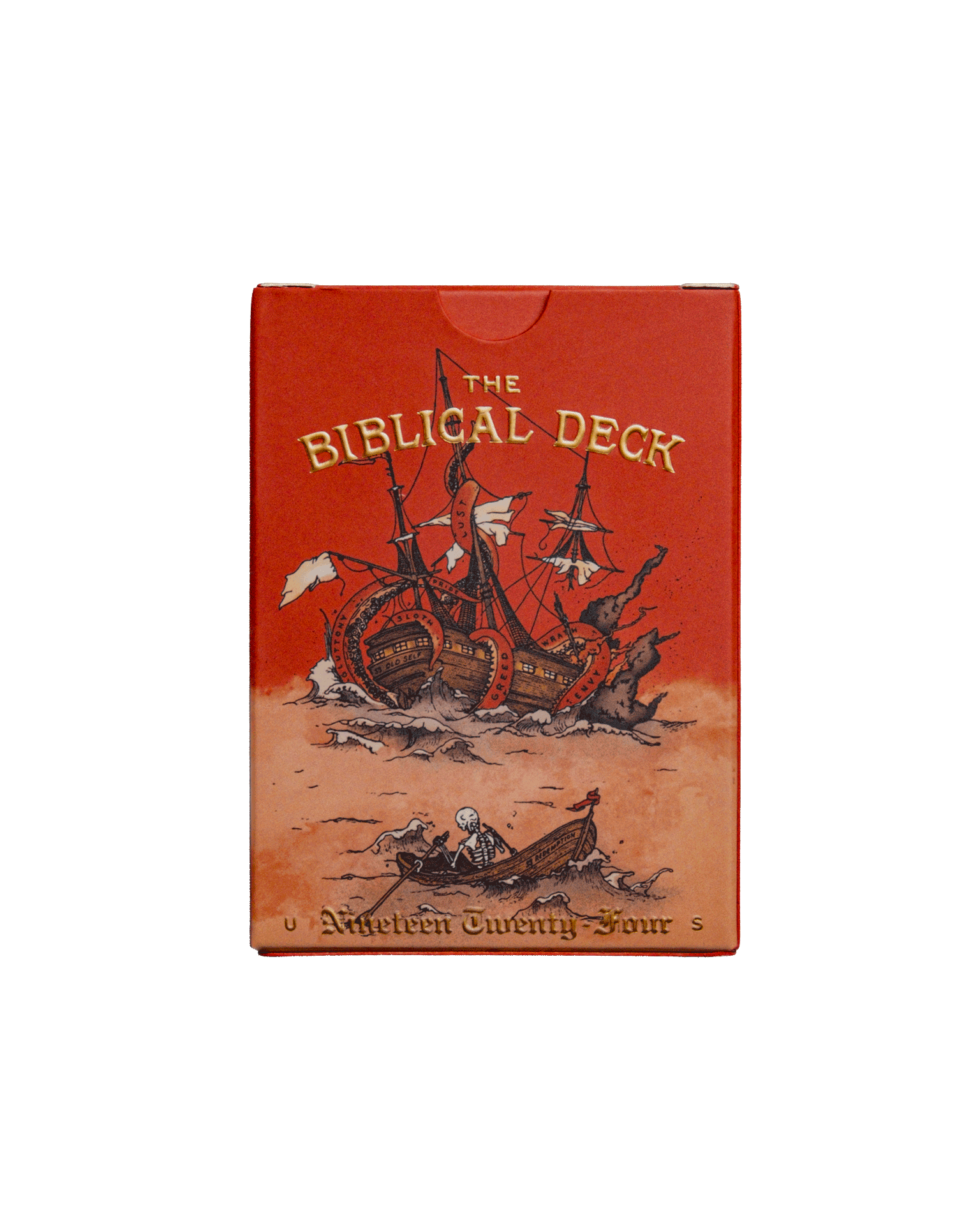 Red Bible Playing Cards