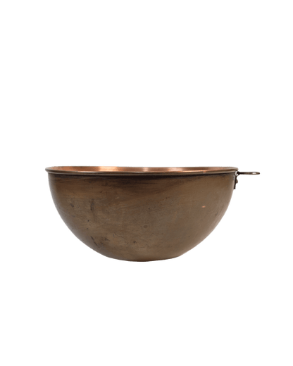 ROUNDED SOLID COPPER BOWL