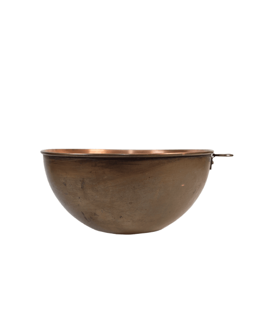 ROUNDED SOLID COPPER BOWL