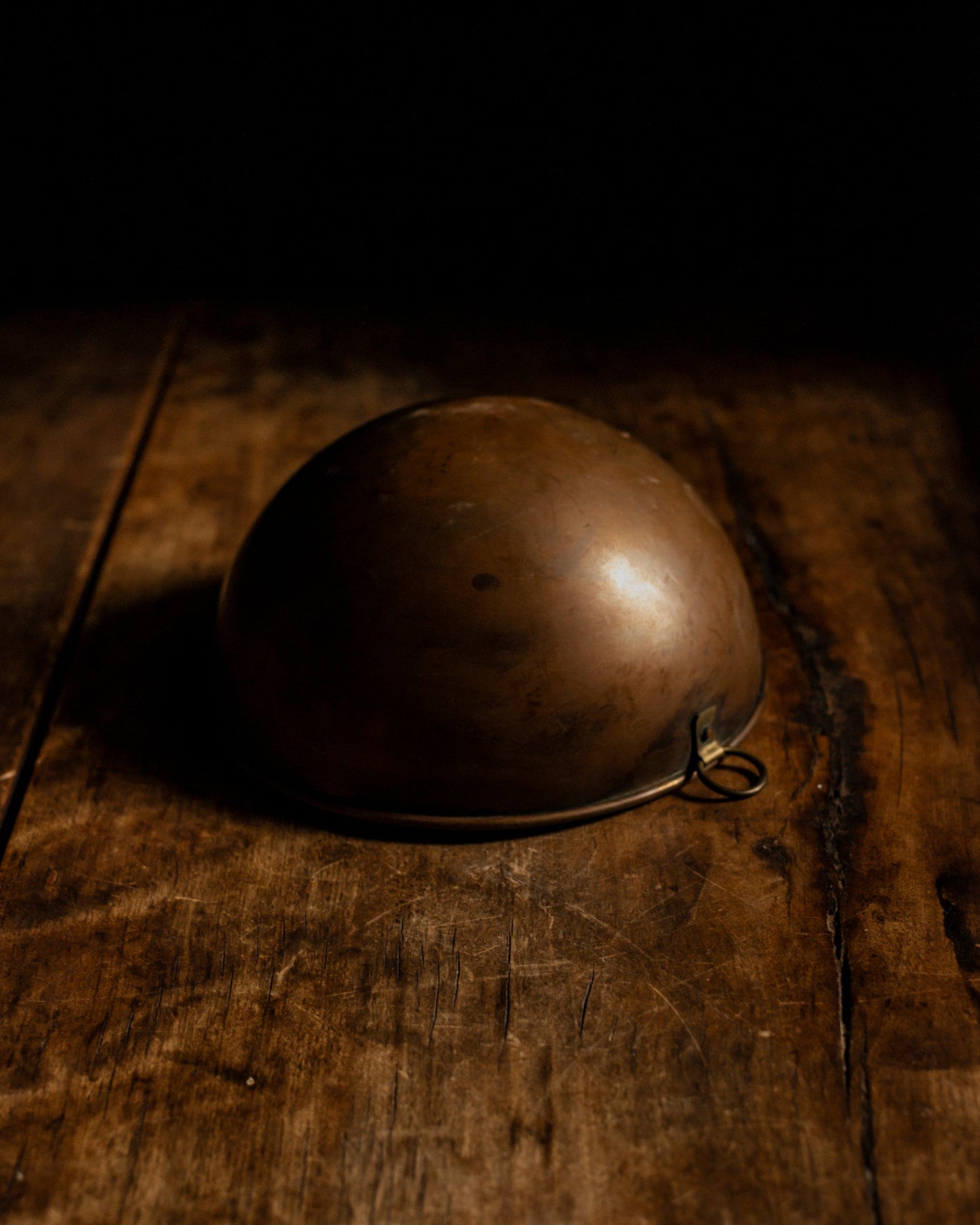 ROUNDED SOLID COPPER BOWL