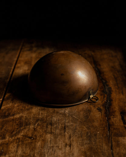 ROUNDED SOLID COPPER BOWL