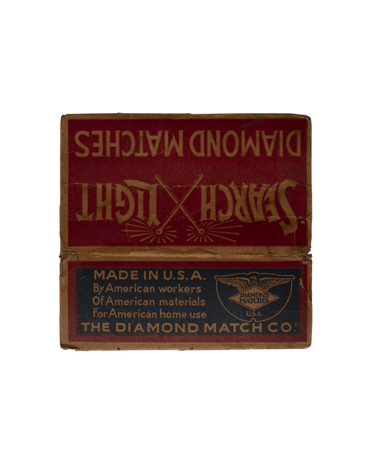 Search Light Diamond Matches Box