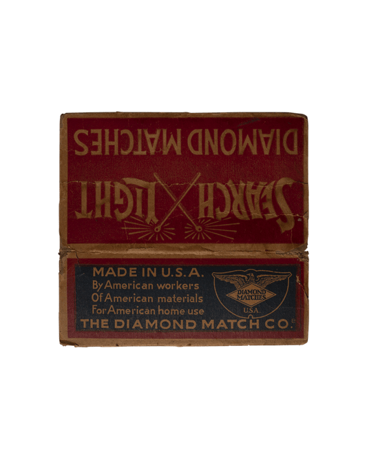 Search Light Diamond Matches Box