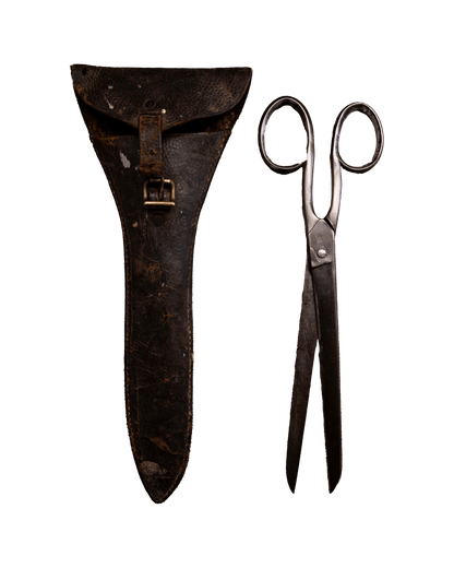 Sheffield Scissors with leather pouch