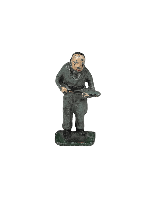 SMALL GREEN BARCLAY FIGURE