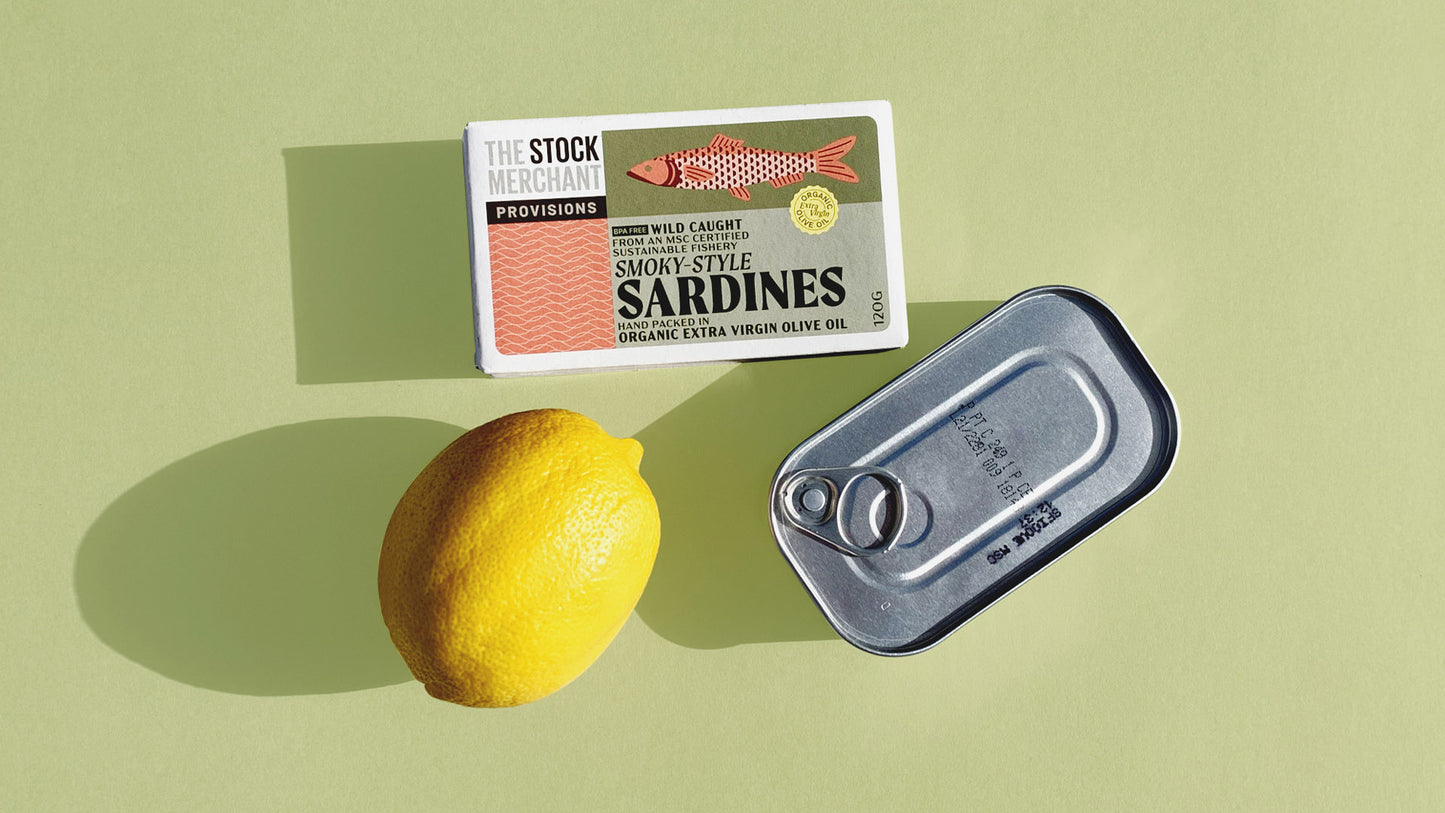 Canned Provisions - Wild-Caught Smoked Sardines
