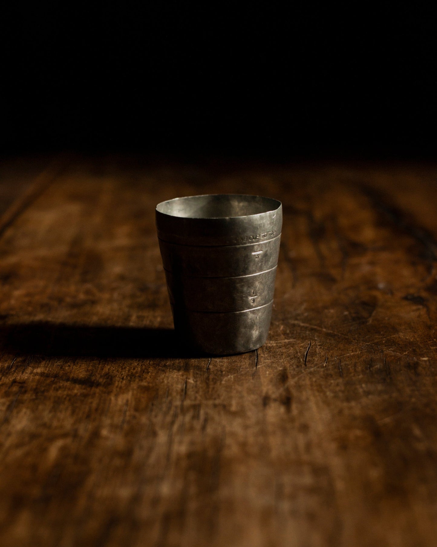 Tapered Aluminium Measuring Cup