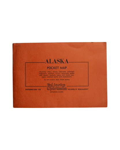 The Alaskan Sportsman Alaska Pocket Map