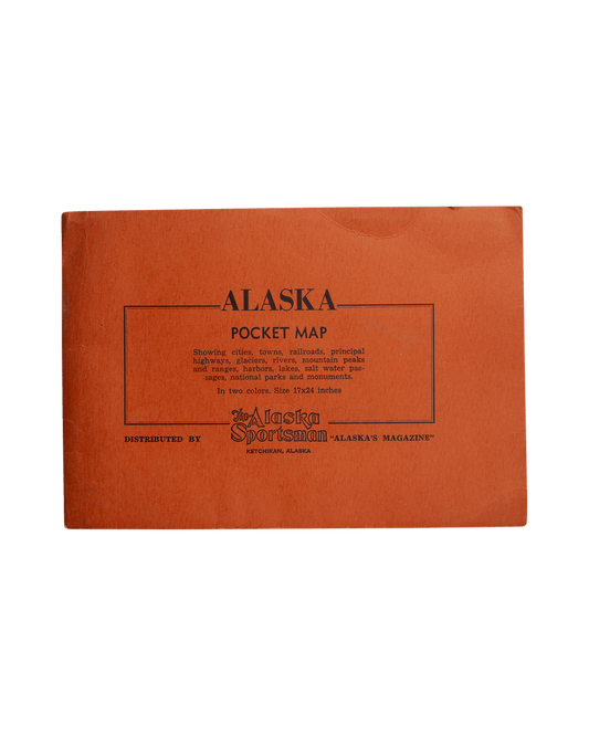 The Alaskan Sportsman Alaska Pocket Map