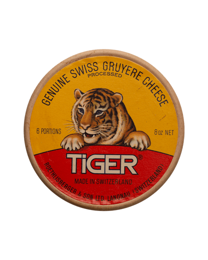 Tiger Brand Swiss Gruyere Cheese Box Roethlisberger & Son