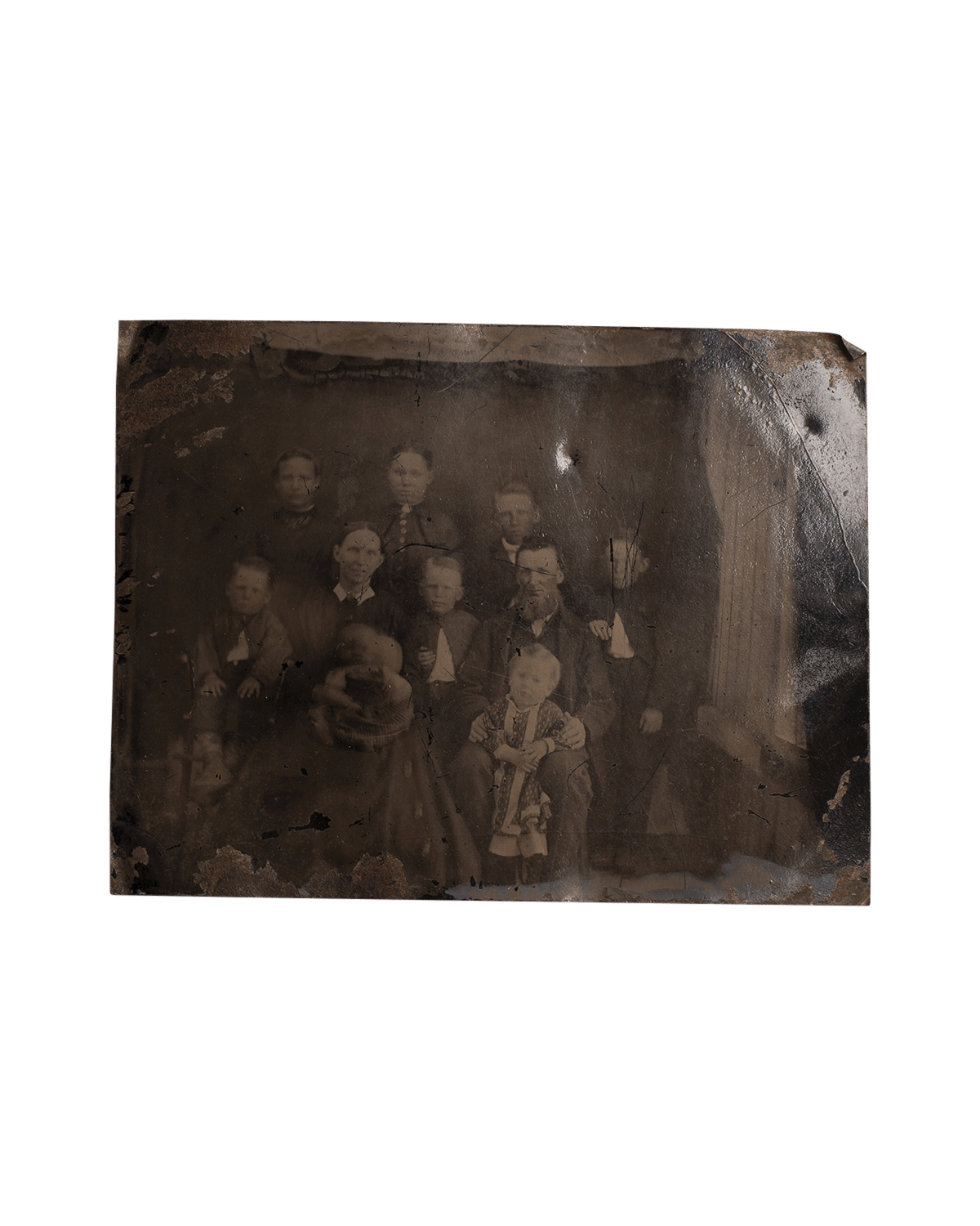 Tintype of Family