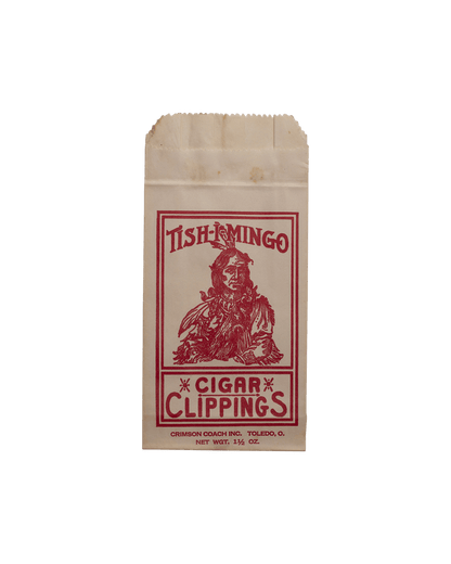 Tish-I-Mingo Cigar Clippings Advertising Pouch